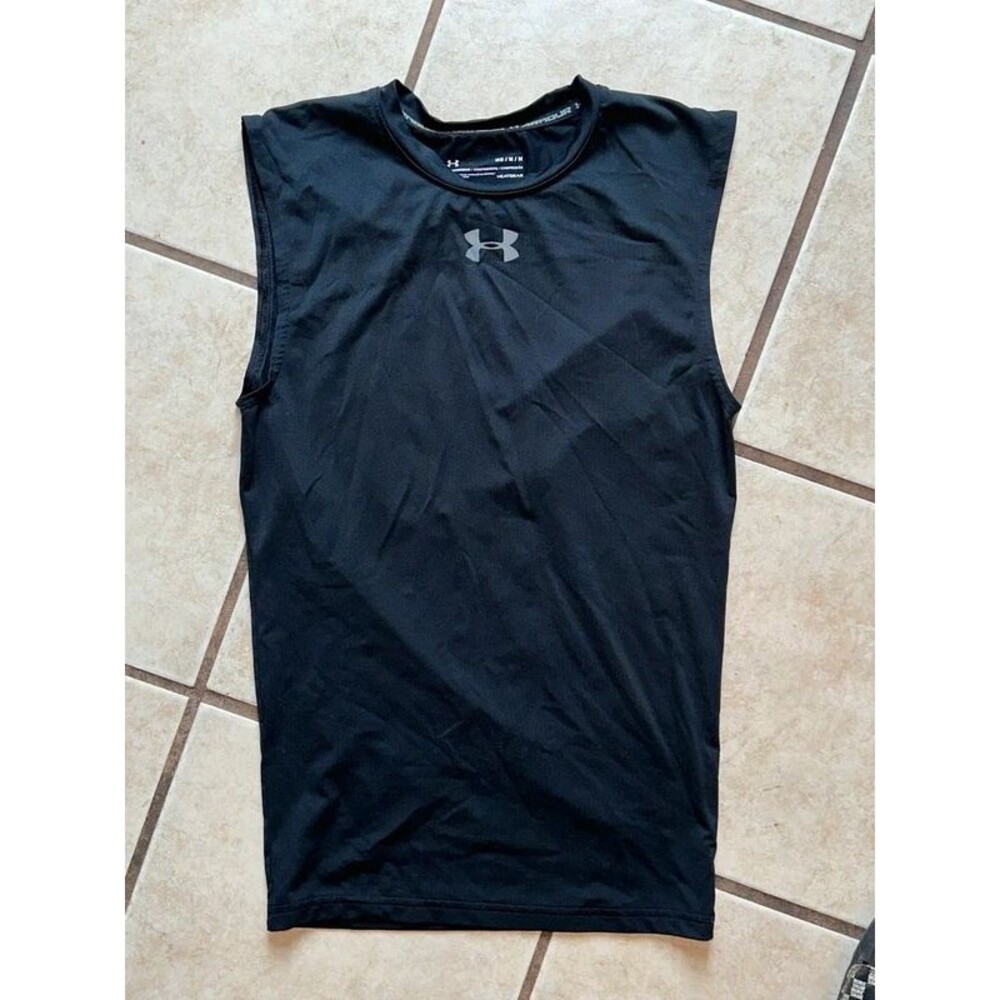 Men’s Black Under Armour Workout Tank Size Medium